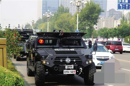 特警车特警巡逻车广州特警装备的新型反恐突击车