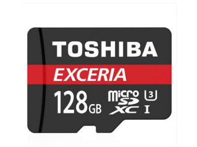 (TOSHIBA)东芝 128G内存卡 90M高速 4K录像 TF存储卡