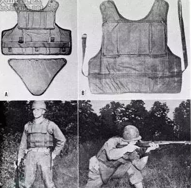 到了二战时期,防弹衣还是钢制为主,但强度增加了,厚度也变薄